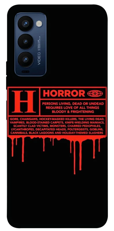 Чохол на TECNO Camon 18 Horror Halloween фото 1 з 1