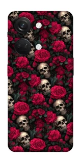Чохол на OnePlus Nord 3 Черепа та рози фото 1 з 1