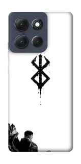 Чехол на Motorola Moto G86 Power berserk white фото 1 из 1