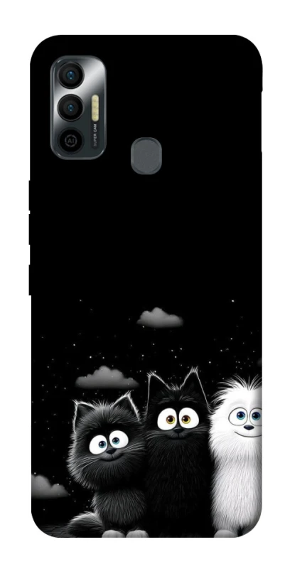 Чохол на TECNO Spark 7 Three Cats фото 1 з 1
