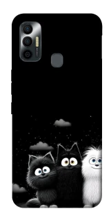 Чохол на TECNO Spark 7 Three Cats фото 1 з 1
