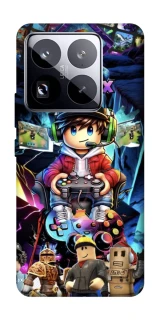 Чехол на Xiaomi 15 Pro Roblox collage ver.4 фото 1 из 1