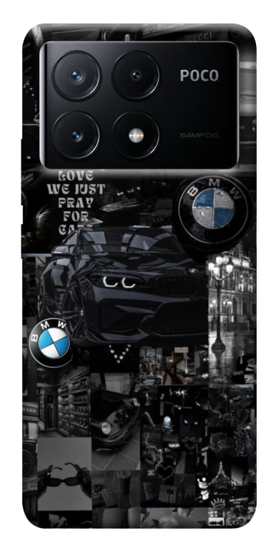 Чохол на Xiaomi Poco X6 BMW collage ver.3 фото 1 з 1