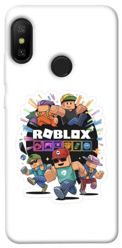 Чохол на Xiaomi Mi A2 Lite / Xiaomi Redmi 6 Pro Roblox logo ver.3 фото 1 з 1