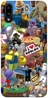 Чехол на Samsung Galaxy A10s Roblox collage ver.5 фото 1 из 1