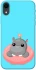 Чохол на Apple iPhone XR (6.1") Adopt Me Hippo Floatie фото 1 з 1
