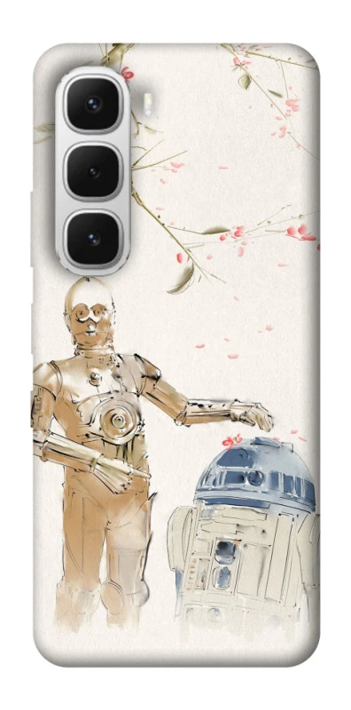 Чохол на Infinix Hot 60i Star Wars robots фото 1 з 1
