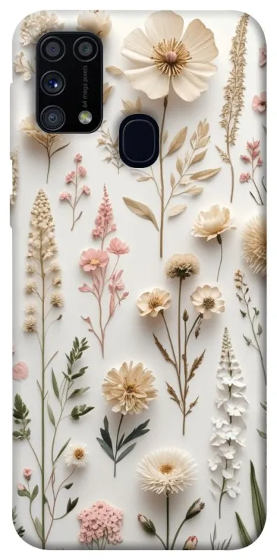 Чохол на Samsung Galaxy M31 Floral design ver.1 фото 1 з 1