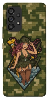 Чохол на Samsung Galaxy A53 5G Military Waifu фото 1 з 1