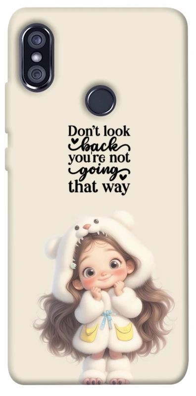 Чохол на Xiaomi Redmi Note 5 Pro / Note 5 (AI Dual Camera) Don't look back фото 1 з 1