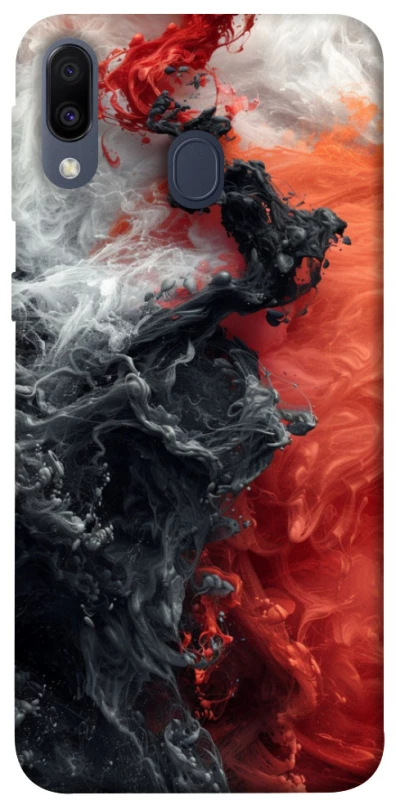 Чохол на Samsung Galaxy M20 Black and Red фото 1 з 1