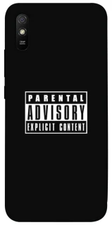 Чохол на Xiaomi Redmi 9A Parental Advisory Label фото 1 з 1