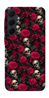 Чохол на Samsung Galaxy A35 Черепа та рози фото 1 з 1