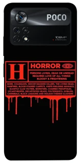 Чохол на Xiaomi Poco X4 Pro 5G Horror Halloween фото 1 з 1