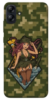 Чохол на Samsung Galaxy A04e Military Waifu фото 1 з 1