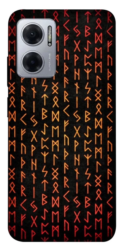 Чехол на Xiaomi Redmi Note 11E Руны фото 1 из 1