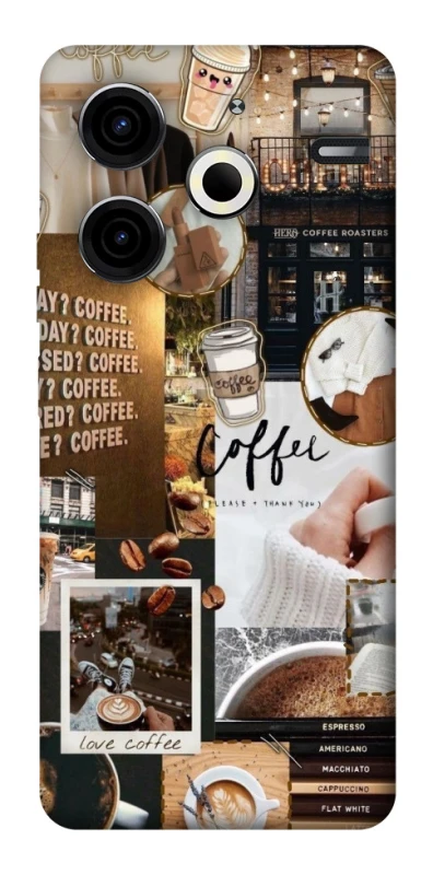 Чохол на TECNO Pova 6 Neo (LI6) Coffee vibes фото 1 з 1