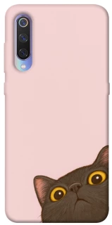 Чохол на Xiaomi Mi 9 Peeping cat фото 1 з 1