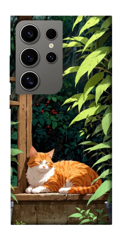 Чохол на Samsung Galaxy S24 Ultra red cat фото 1 з 1