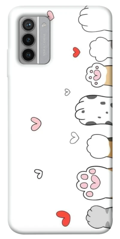 Чехол на Nokia G42 Paws фото 1 из 1