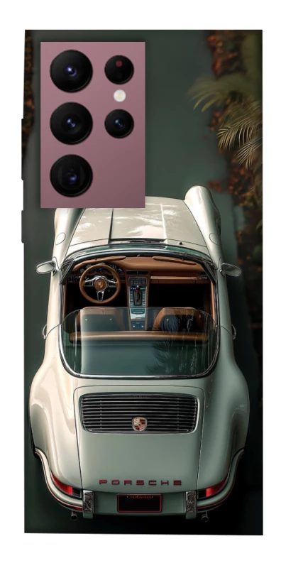 Чохол на Samsung Galaxy S22 Ultra White porsche фото 1 з 1