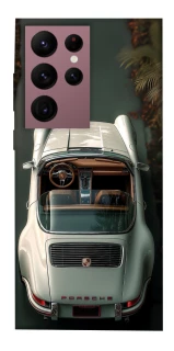Чехол на Samsung Galaxy S22 Ultra White porsche фото 1 из 1
