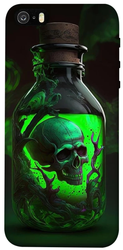 Чехол на Apple iPhone 5/5S/SE Skull bottle фото 1 из 1