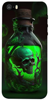 Чехол на Apple iPhone 5/5S/SE Skull bottle фото 1 из 1