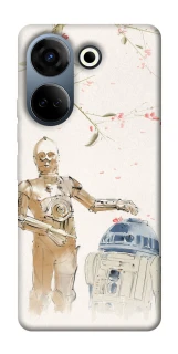 Чохол на TECNO Camon 20 Pro (CK7n) Star Wars robots фото 1 з 1