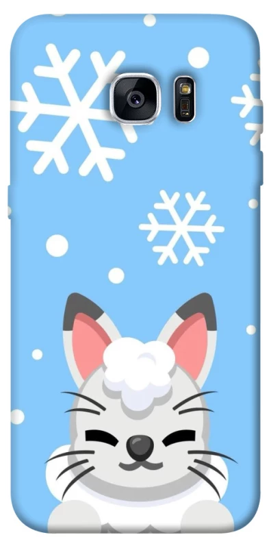 Чохол на Samsung G935F Galaxy S7 Edge Adopt Me Snow Kitty Smile фото 1 з 1