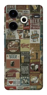 Чехол на TECNO Pova 6 Neo (LI6) Retro collage ver.1 фото 1 из 1