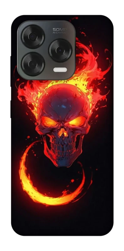 Чехол на ZTE Blade V70 Design Blood Skull фото 2 из 2