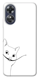Чехол на Oppo A17 Кот Дали фото 1 из 1