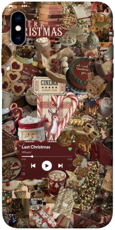 Чохол на Apple iPhone X (5.8") Christmas spirit ver.4 фото 1 з 1