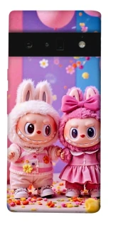 Чохол на Google Pixel 6 Pro Labubu twins ver.2 фото 1 з 1