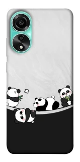 Чохол на Oppo A78 4G Four pandas фото 1 з 1