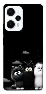 Чехол на Xiaomi Poco F5 / Note 12 Turbo Three Cats фото 1 из 1