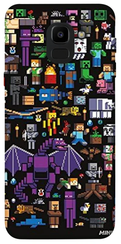 Чохол на Samsung J600F Galaxy J6 (2018) Minecraft v5 фото 1 з 1