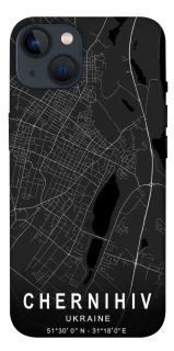 Чохол на Apple iPhone 13 (6.1") Chernihiv map фото 1 з 1