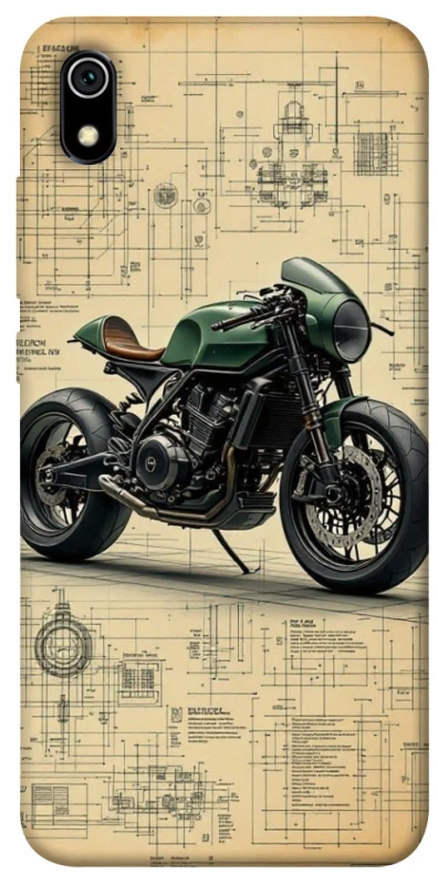 Чохол на Xiaomi Redmi 7A Bike model фото 1 з 1