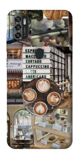 Чохол на ZTE Blade A7s (2020) Coffee collage ver.5 фото 1 з 1