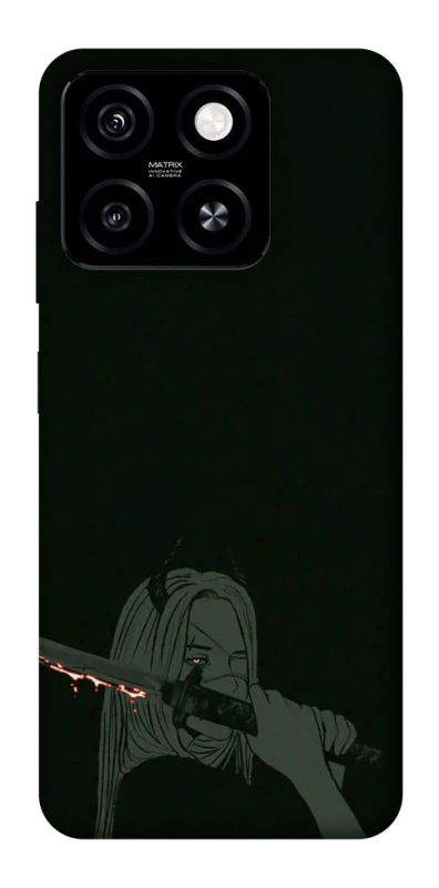 Чехол на ZTE Blade A55 4G Человек-Бензопила фото 1 из 1