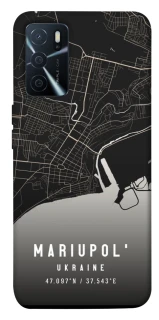 Чехол на Oppo A16s / A16 Mariupol map фото 1 из 1