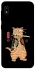 Чехол на Samsung Galaxy A10 (A105F) Кот-самурай фото 1 из 1