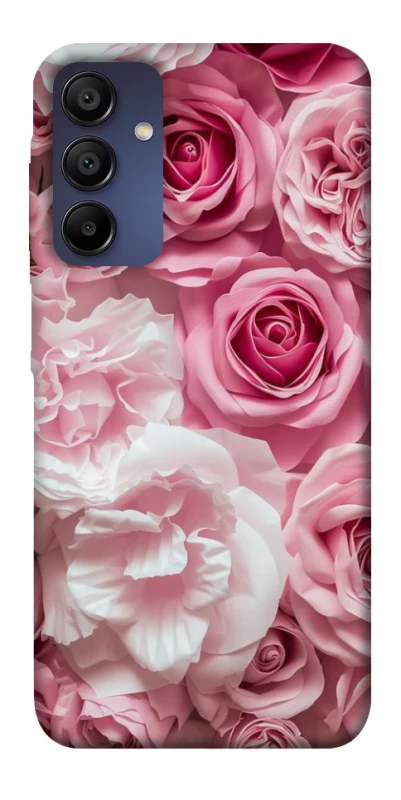 Чохол на Samsung Galaxy A15 4G/5G Рожеві Квіти фото 1 з 1