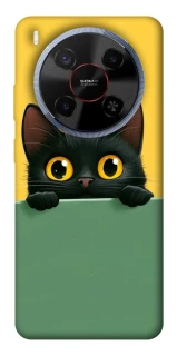 Чехол на ZTE Blade V70 Max Black cat v2 фото 1 из 1