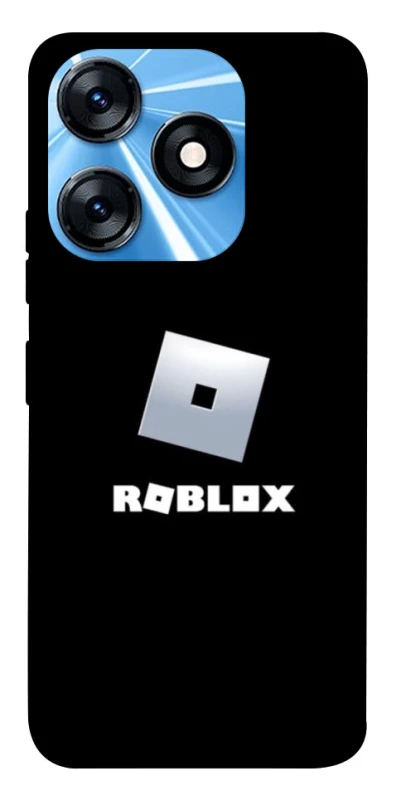 Чехол на TECNO Spark 10 Roblox logo black фото 1 из 1