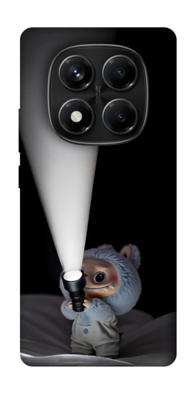 Чохол на Xiaomi Redmi Note 14 Pro 4G Labubu with flashlight ver.3 фото 1 з 1
