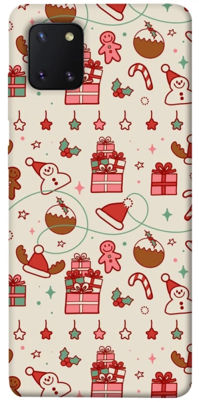 Чехол на Samsung Galaxy Note 10 Lite (A81) Новогодний v14 фото 1 из 1