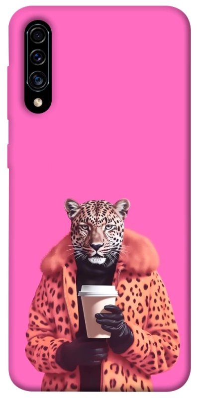 Чехол на Samsung Galaxy A50 (A505F) / A50s / A30s Леопард с кофе фото 1 из 1